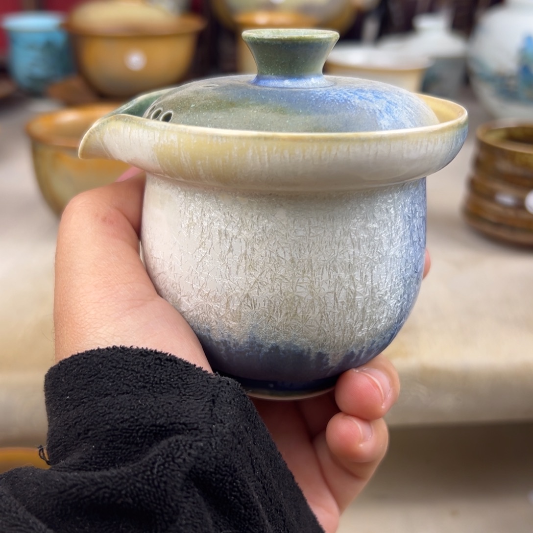 杯纯手工柴烧主人杯