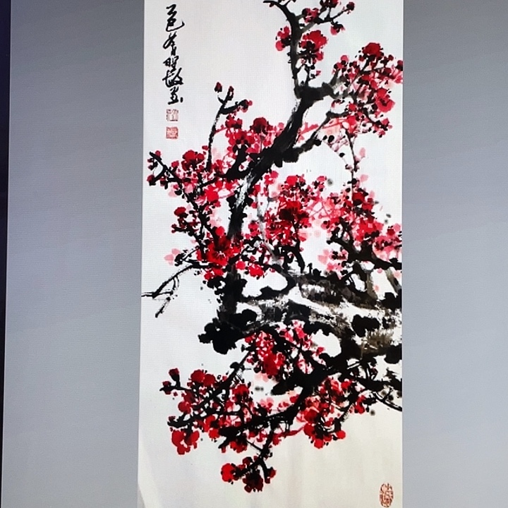 国画张圣敏先生纯手绘作品