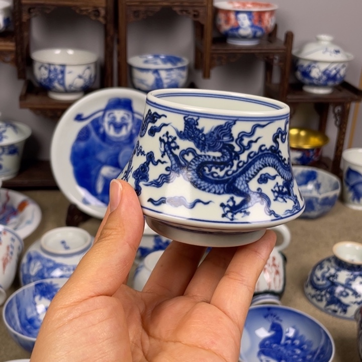 杯子手工手绘杯杯