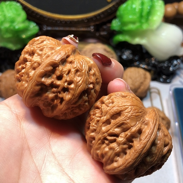 1***￴核桃文玩核桃元宝