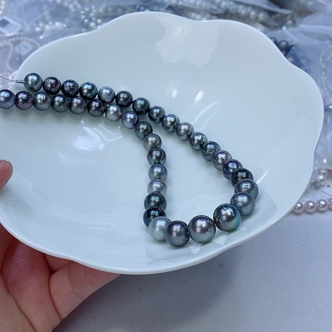 海水珍珠颈饰银S925镶嵌