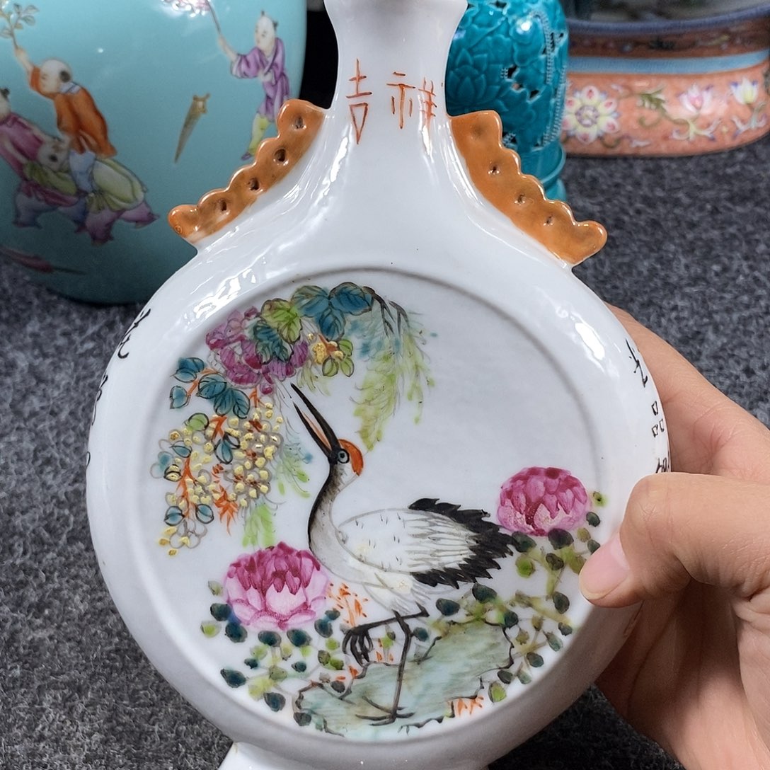 可***海其他陶手工手绘陶瓷摆件工艺品