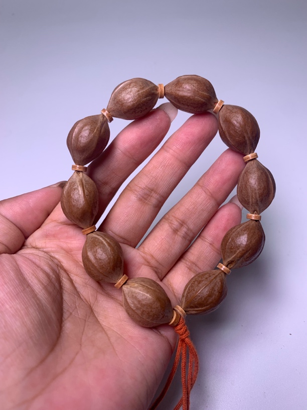 梅林铁核原生态16/24三花老树鲨鱼背梅林铁核素串橄榄核手串素串