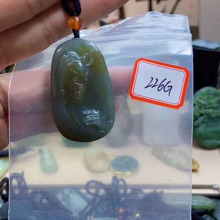 未镶嵌和田玉挂件