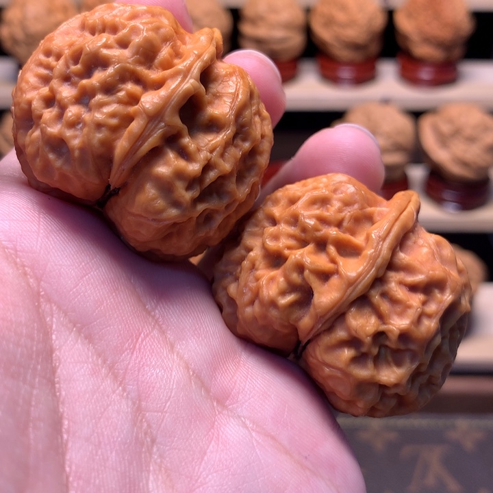 阿***哥把件文玩核桃42铁南疆