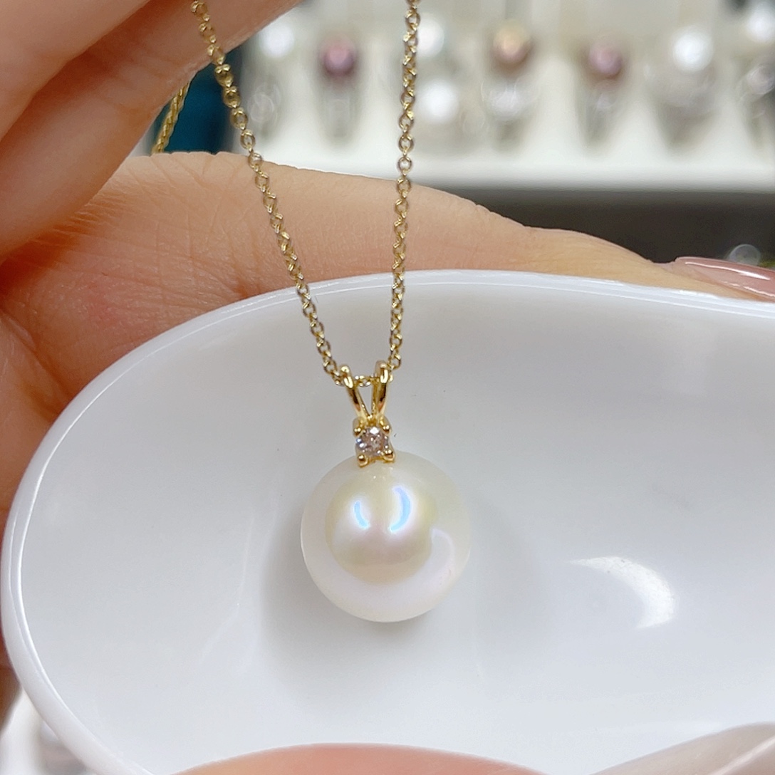 淡水珍珠合金吊坠(赠链)