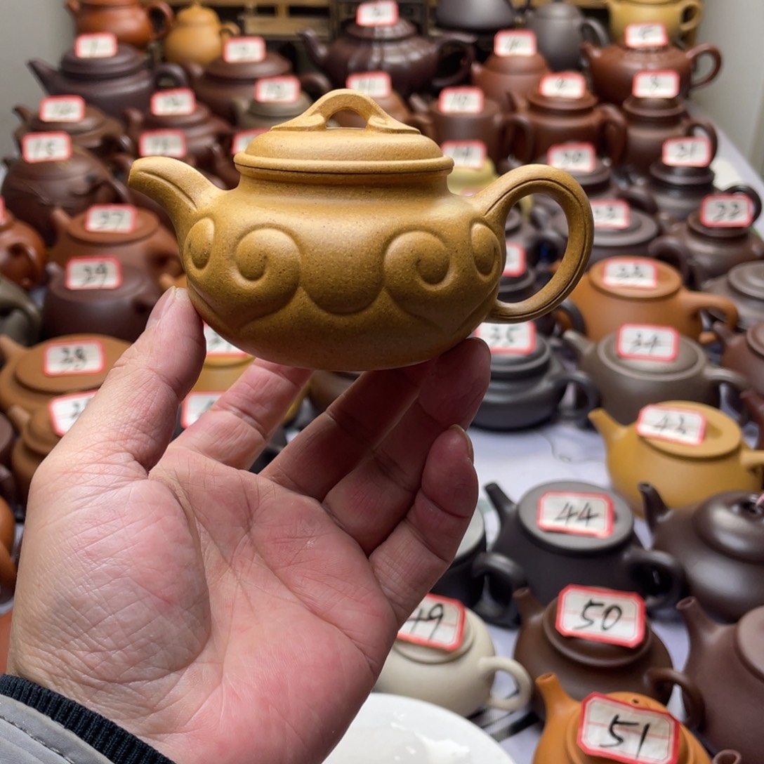 A***宝紫砂茶壶宜兴紫砂半手工