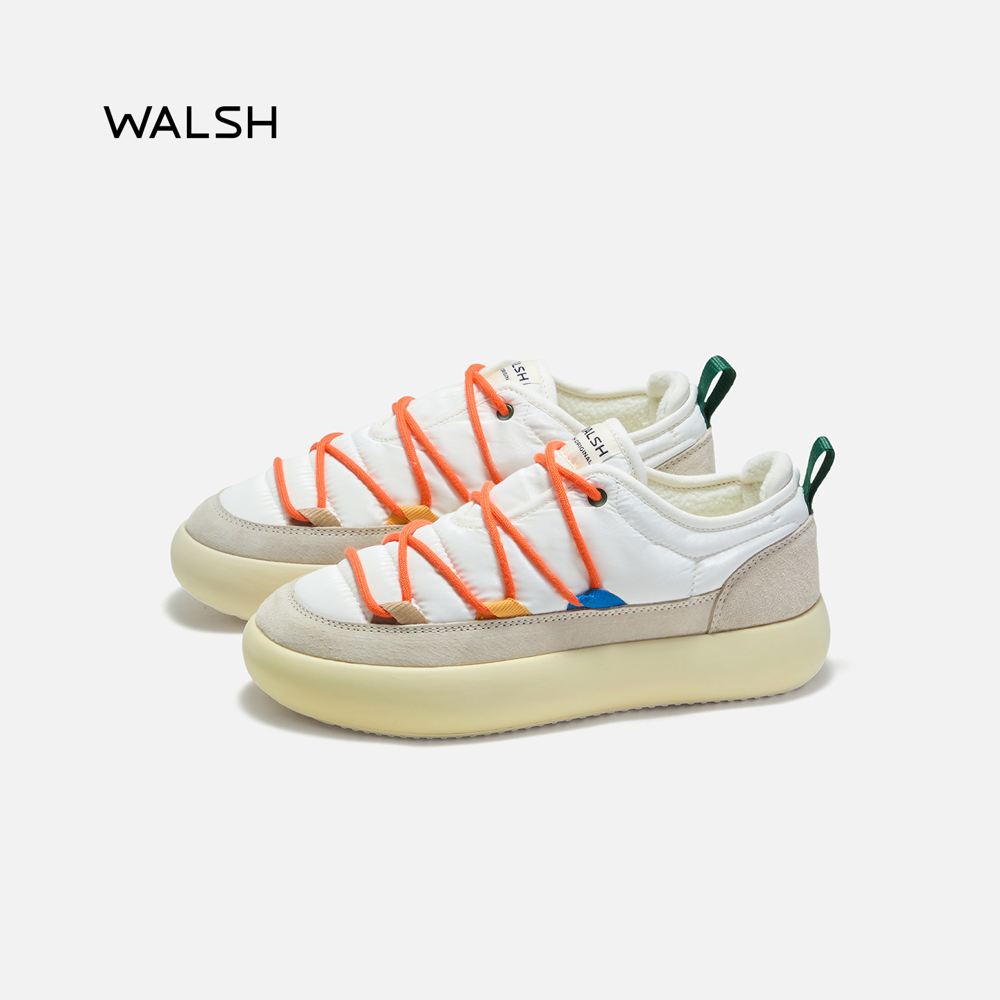 Norman Walsh初冬新款轻便休闲保暖防滑面包鞋雪地靴百搭