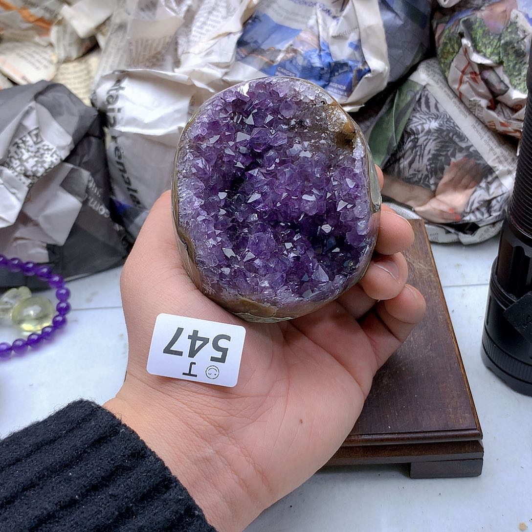 紫晶大型摆件（非配饰）未镶嵌