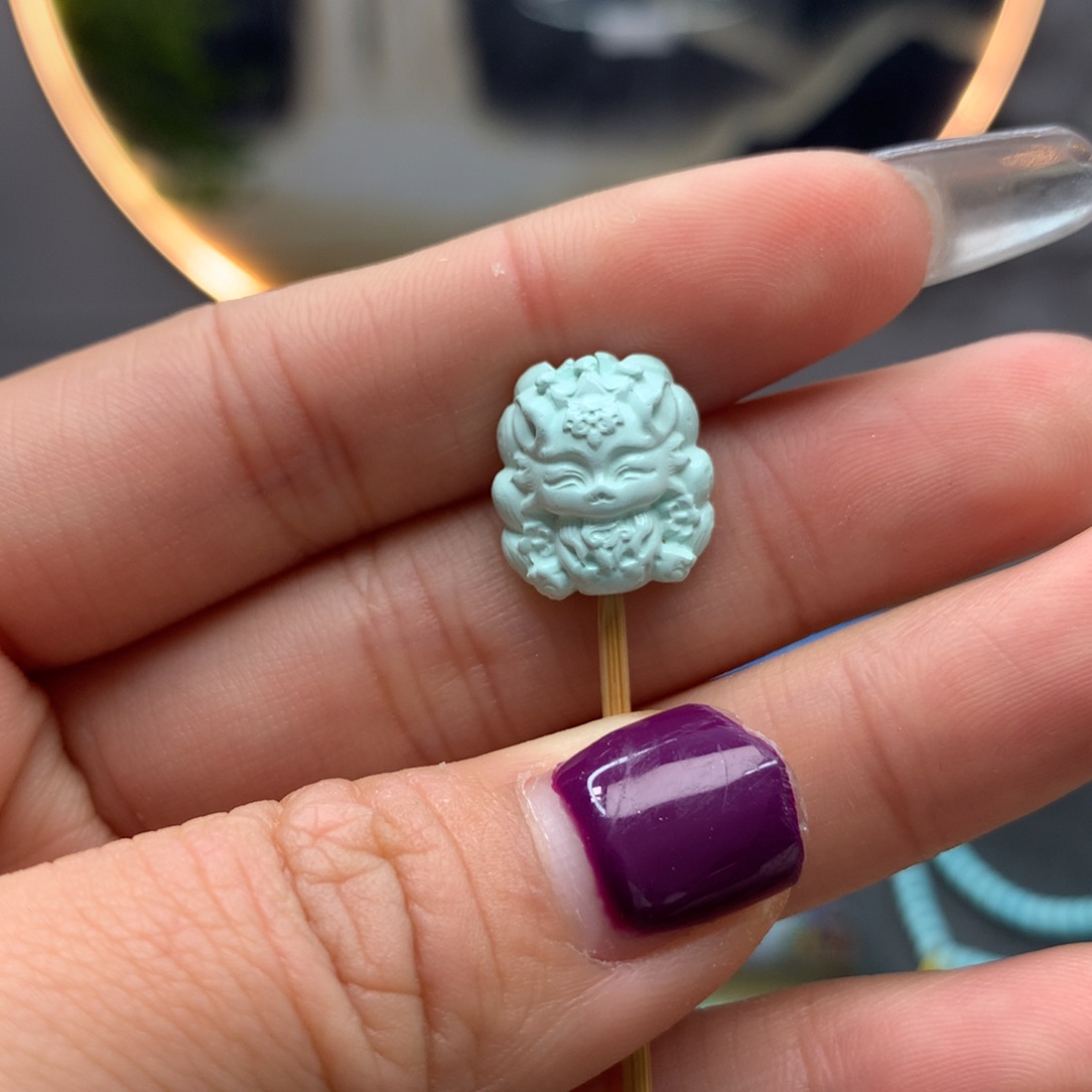 绿松石挂件未镶嵌