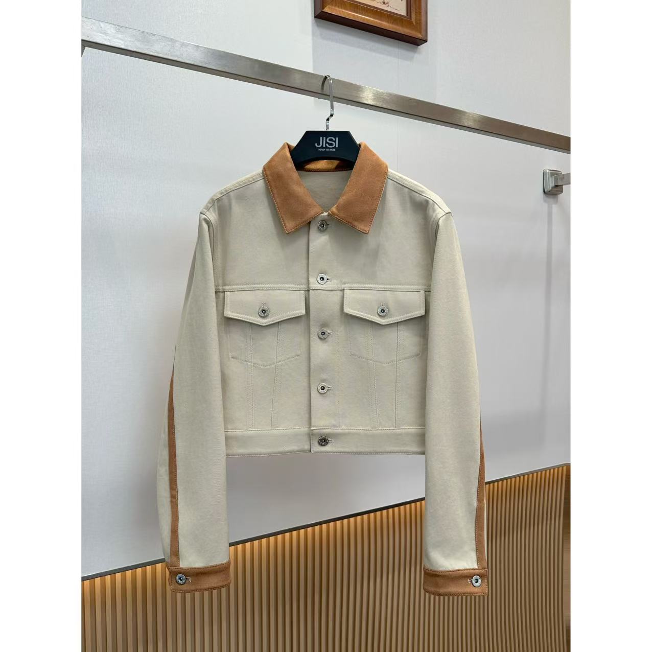 【陈西贝专属】 M+撞色牛仔外套-WT25604A