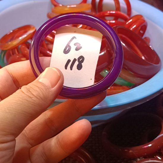 玛瑙/玉髓未镶嵌手镯