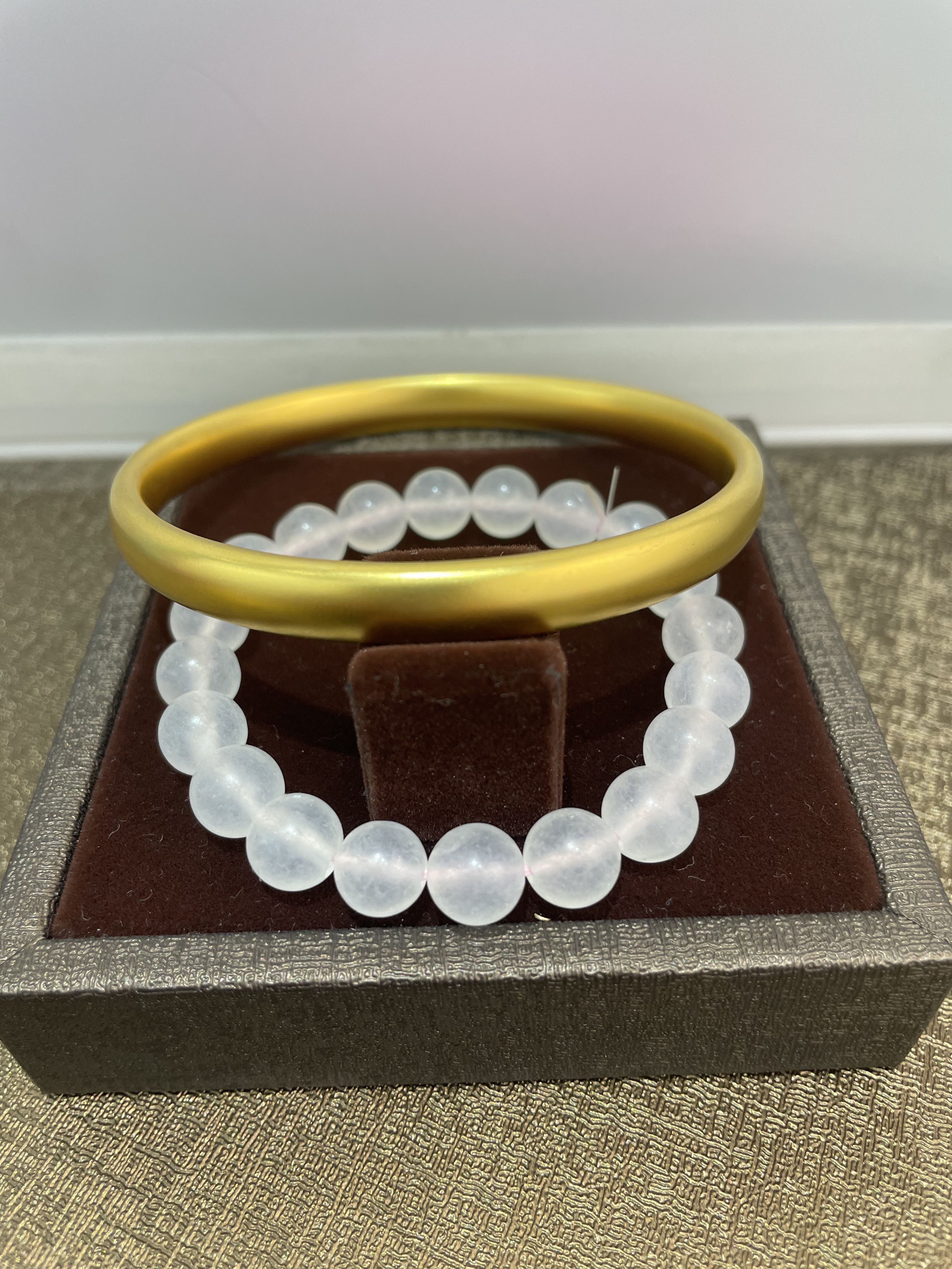 佳总专属-宽面素圈泥鳅背手镯