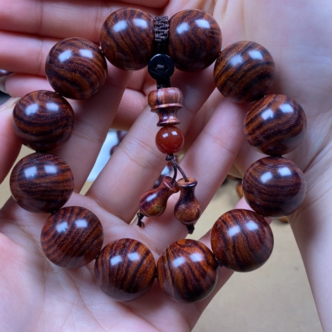 【闪购商品】黄花梨/降香黄檀手串/手链2.0