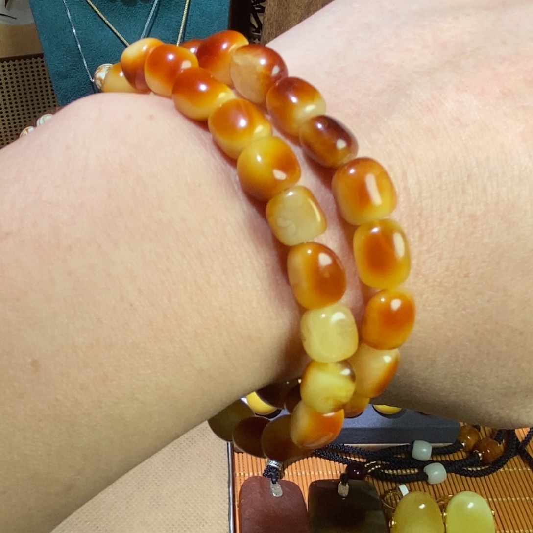 海漂籽料随型手串一条