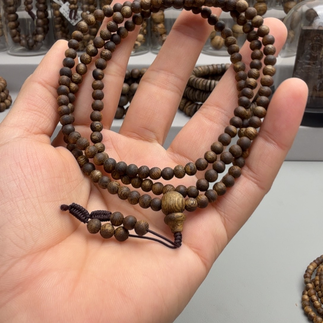 m***2手串沉香棋楠沉香张勺子卡4保6+克