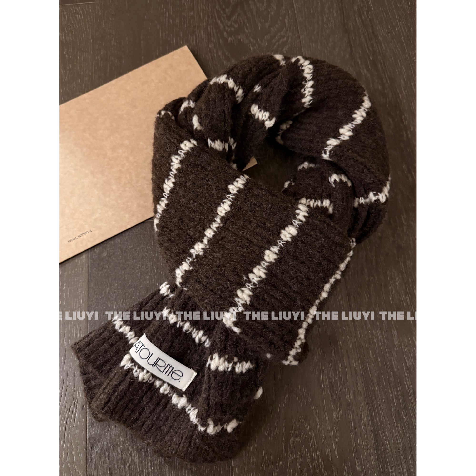 【LIUYI】冬季条纹针织围巾2814