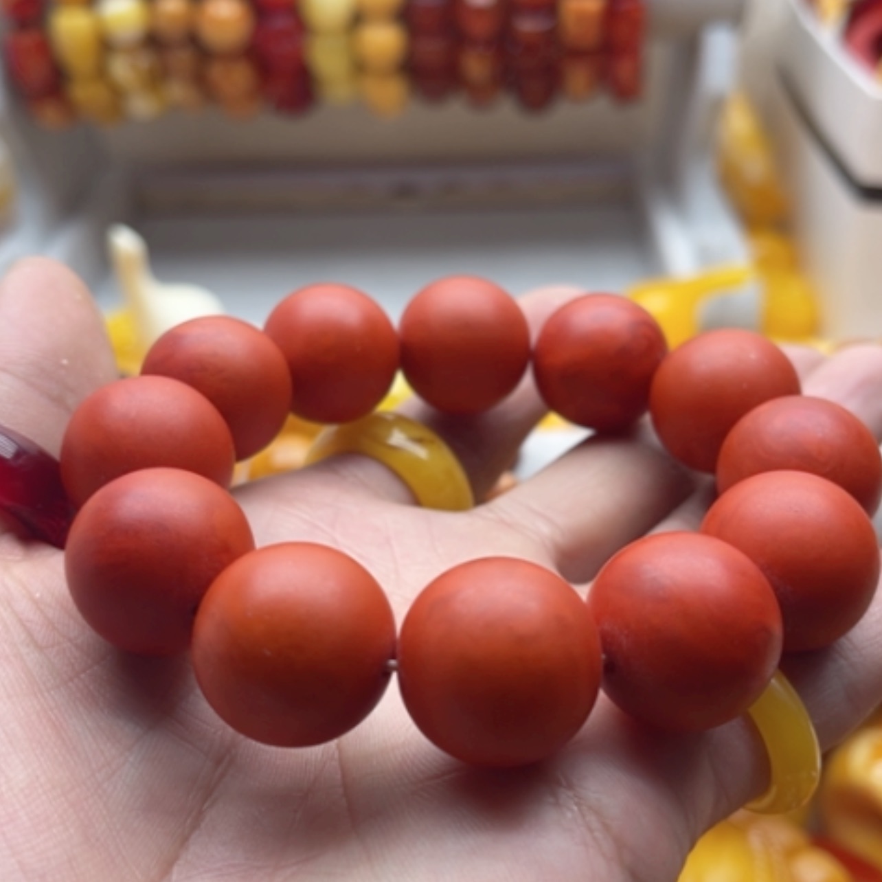 【闪购商品】树脂制品望*居橘皮手串卡20