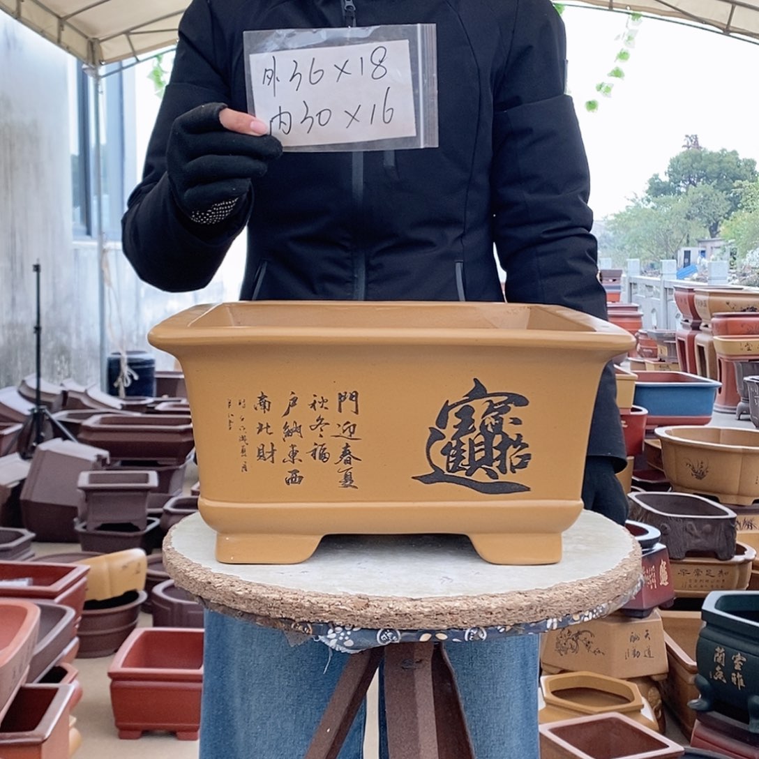 紫砂花盆紫砂花盆