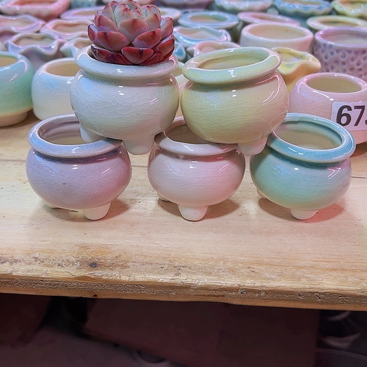 陶瓷花盆当场凑满12包邮