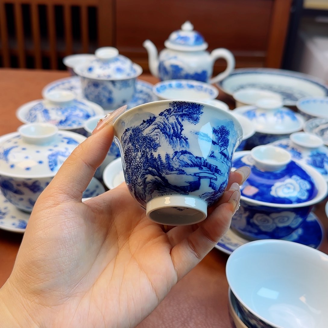乖*的景德镇陶瓷手绘杯子