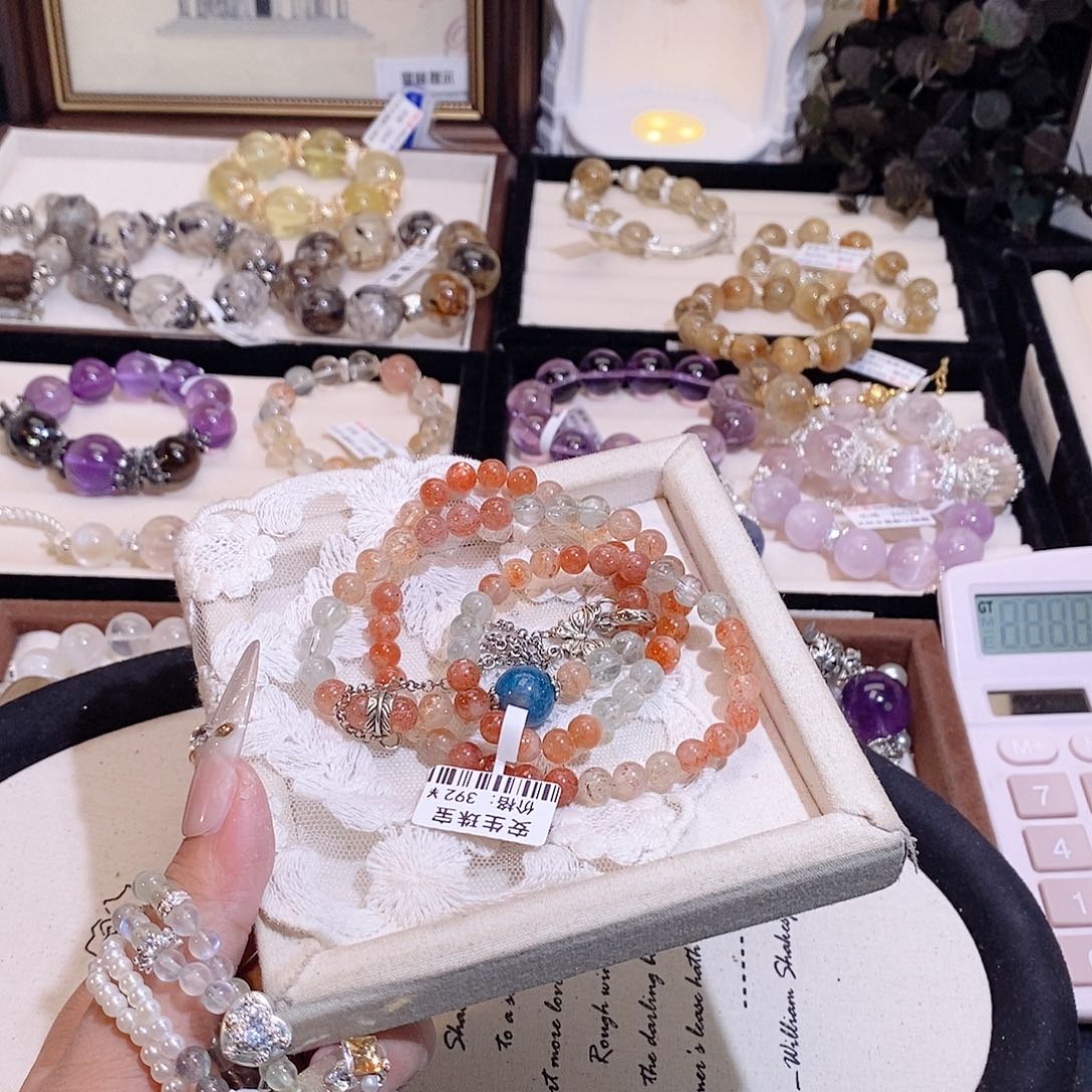 发晶手链未镶嵌?****?水晶