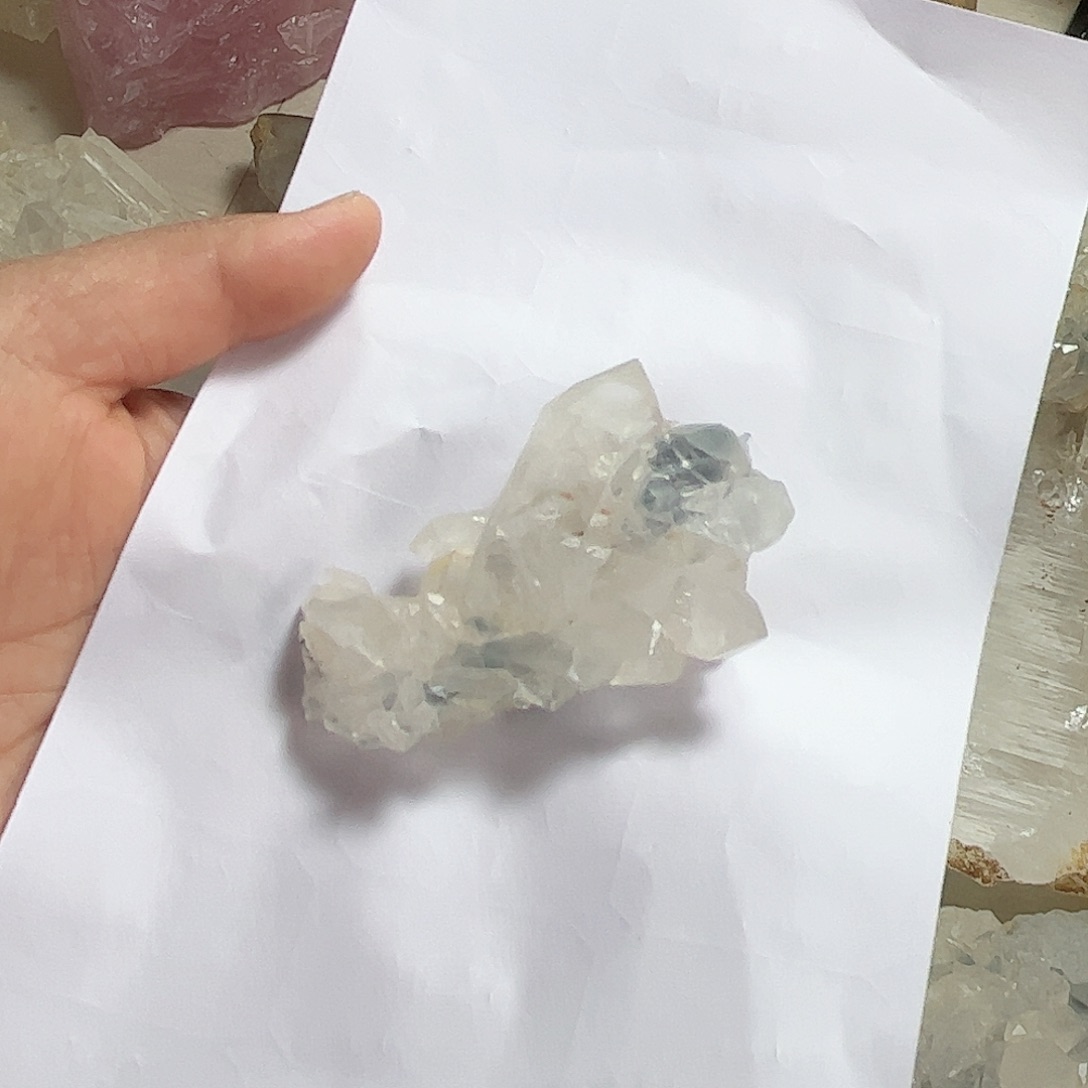 水晶天然水晶原石簇未镶嵌大****山