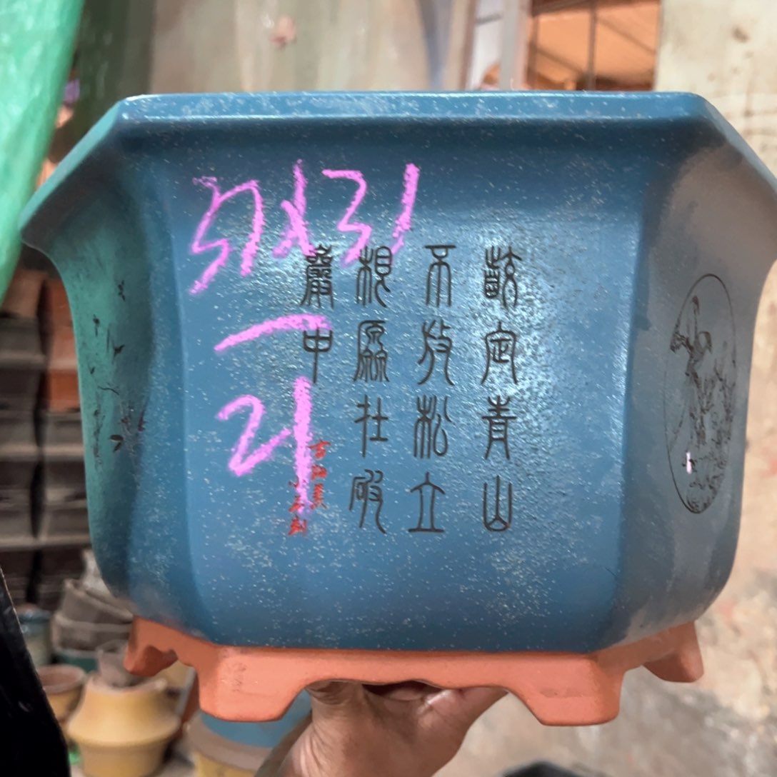 紫砂花盆紫砂花盆