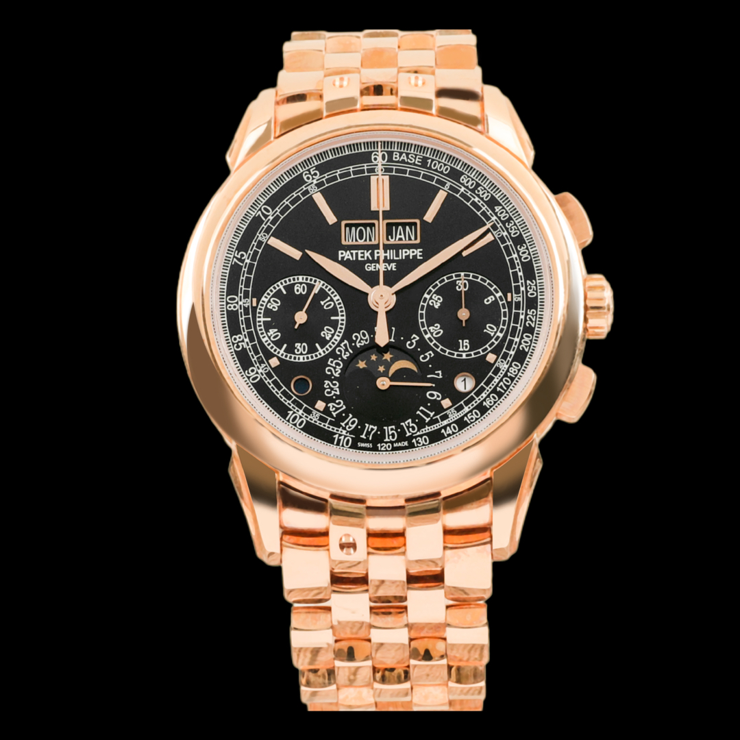 95新 Patek Philippe/百达翡丽 5270R 41mm 18K玫瑰金 20年全套