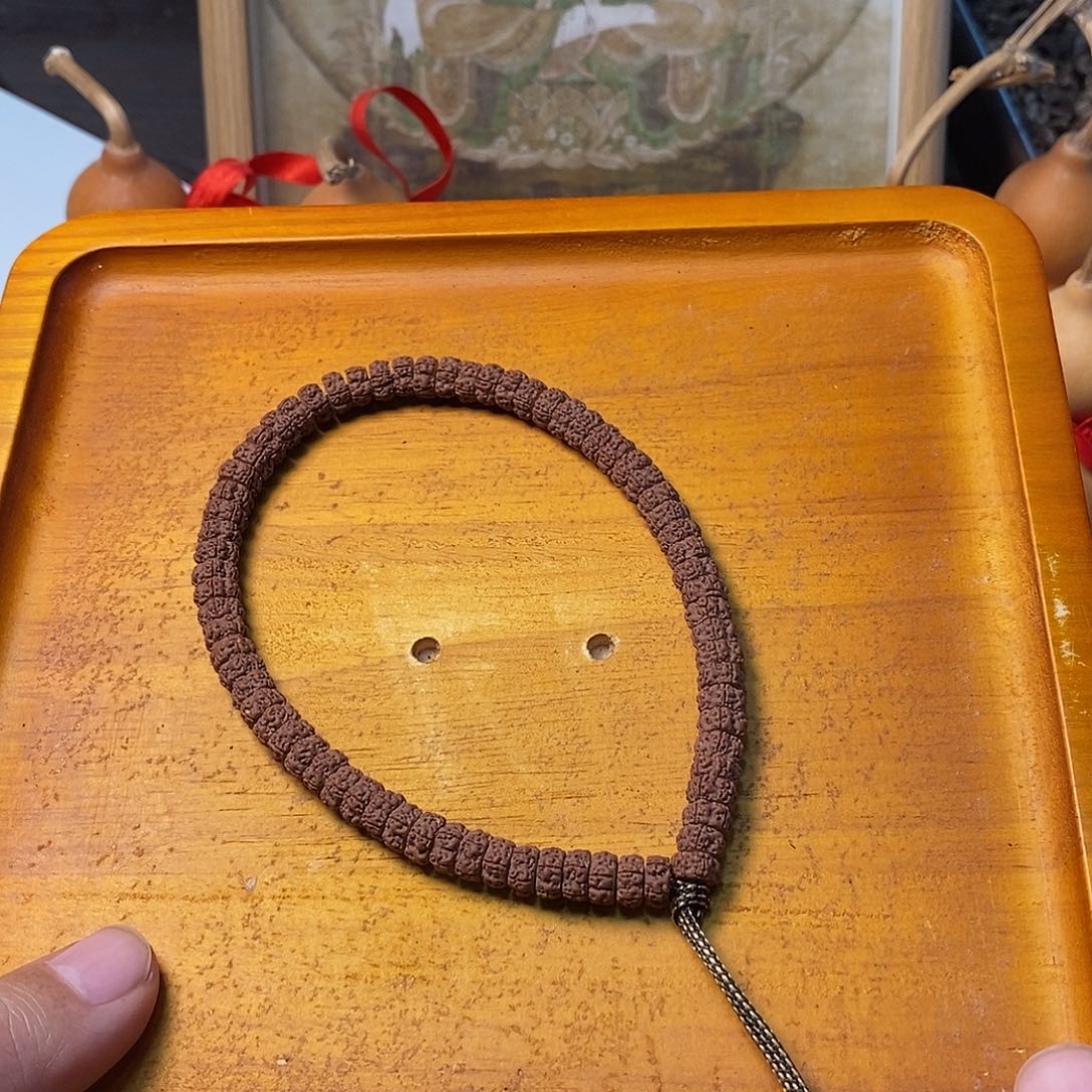 金刚菩提吊坠薄切梅花厚度4直径8小