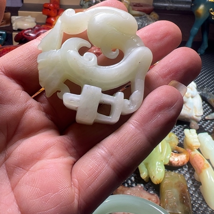 和田玉（糖玉）未镶嵌包链