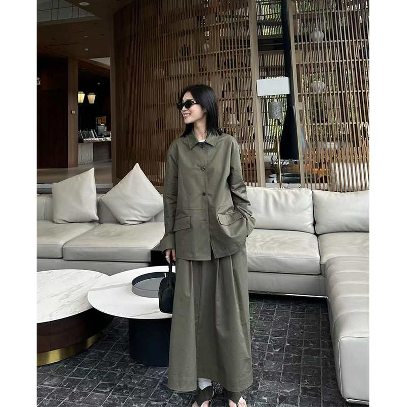 2025SS 小众设计感高级感衬衫半裙套装