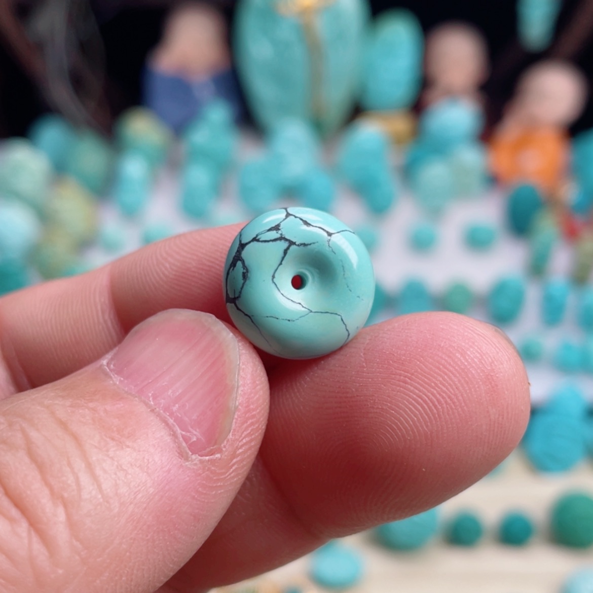 【闪购商品】绿松石吊坠(不含链)未镶嵌