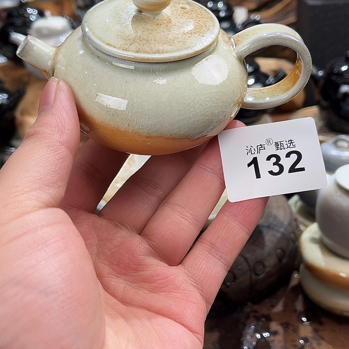 沁庐柴窑古法柴烧全手工茶具