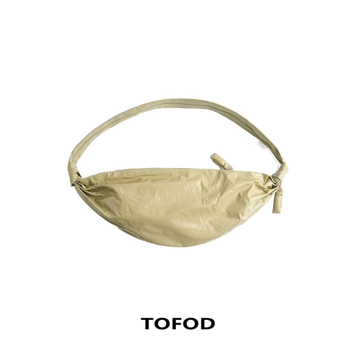 TOFOD 超轻一颗糖果包 意大利进口油蜡植鞣牛皮包女单肩斜挎包
