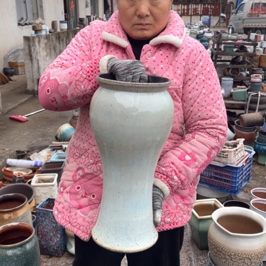 红陶口18高43正品