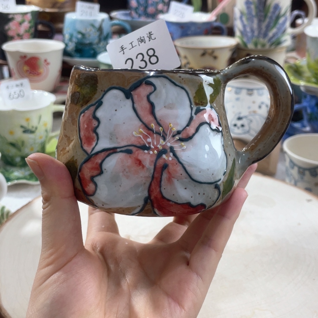 景德镇手工陶瓷杯238