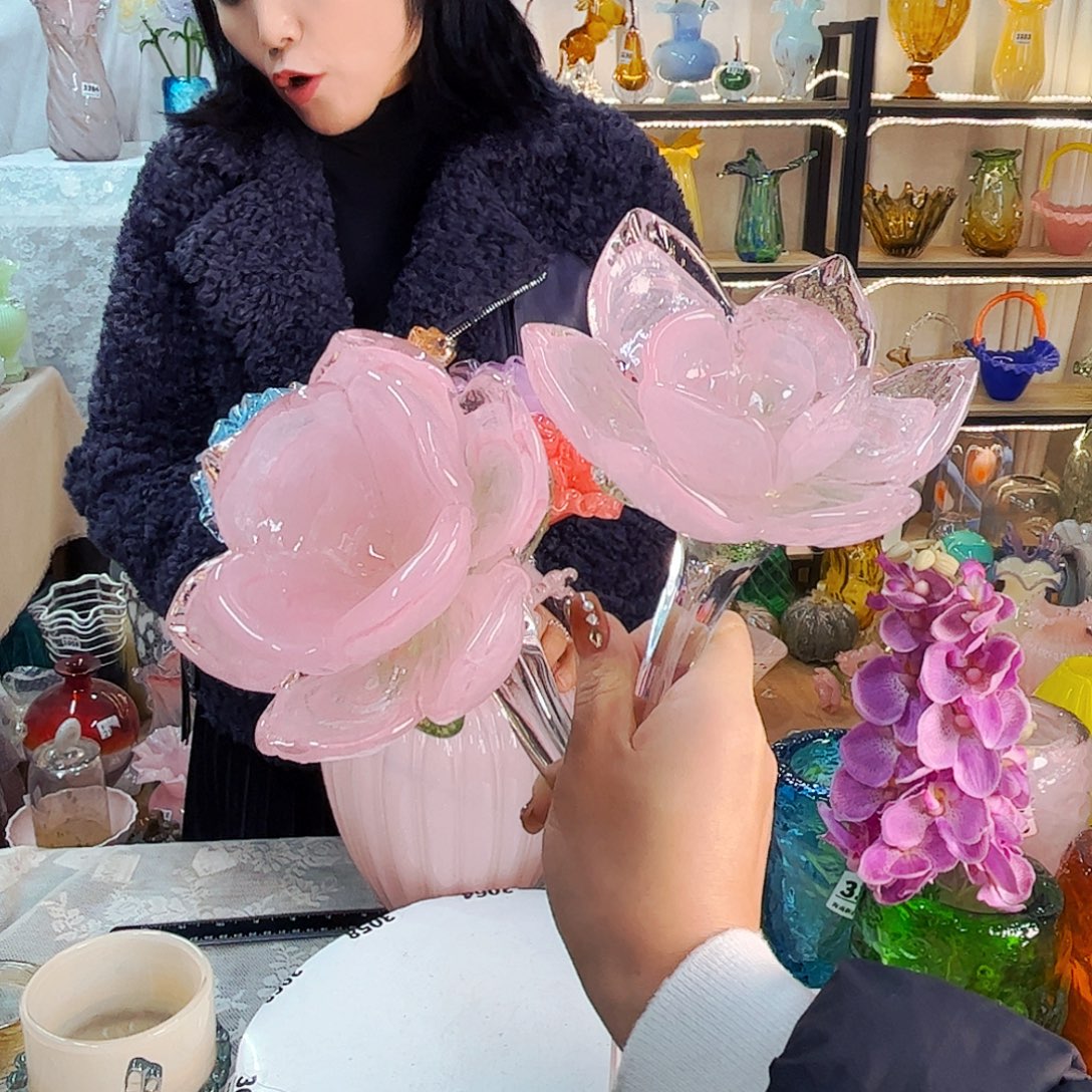 用***21169.1170瑕疵家悦美居琉璃摆件