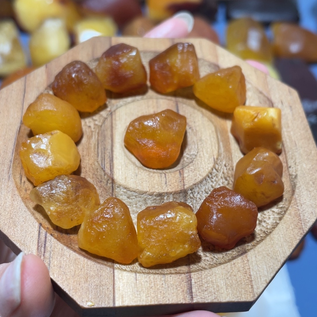 定制蜜蜡未镶嵌波罗的海蜜蜡原石