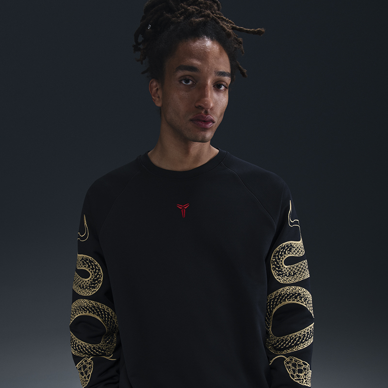 耐克Nike Kobe Year of the Mamba 蛇年限定 圆领卫衣 HQ4698-010