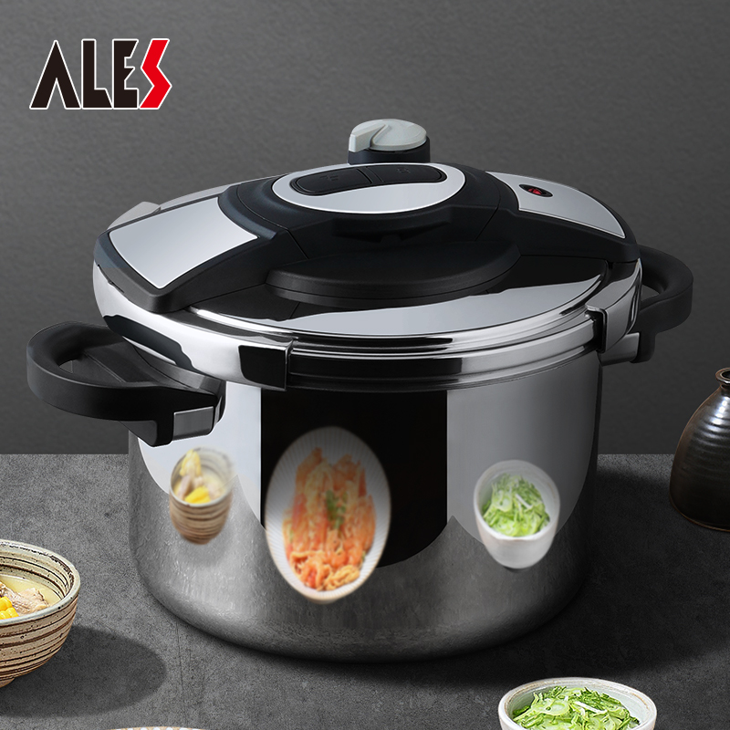 【天天粉丝专属】7L大容量按压盖 不锈钢高压锅