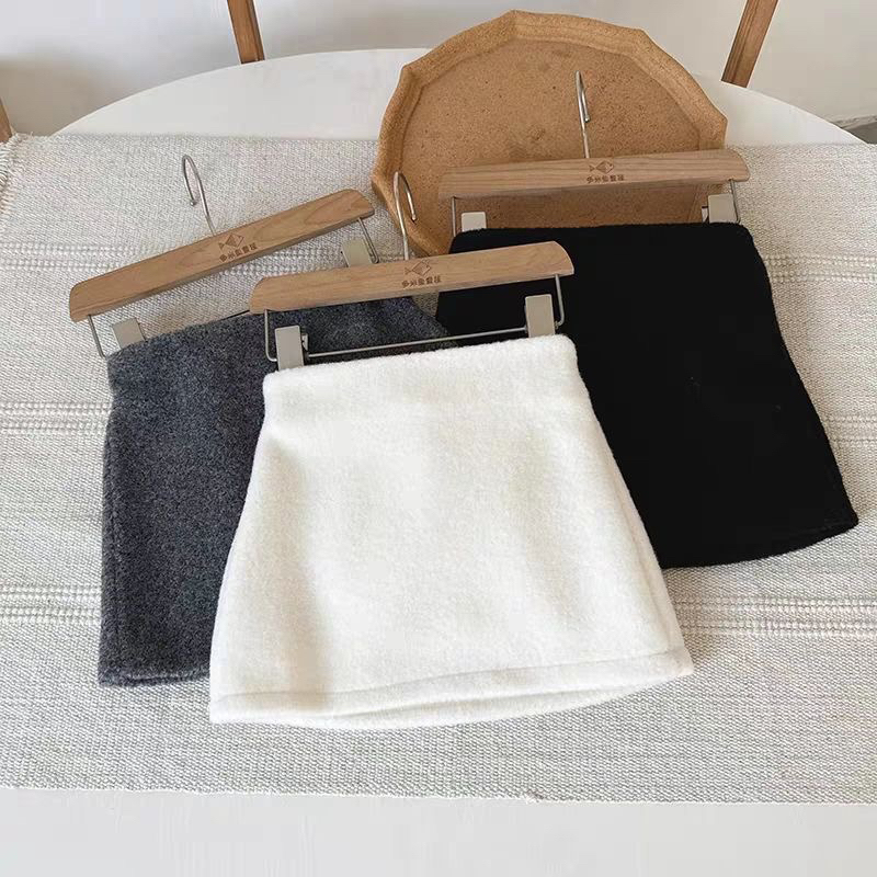 女童加绒半身裙2025秋冬新款儿童洋气时髦包臀裙女孩韩系气质短裙