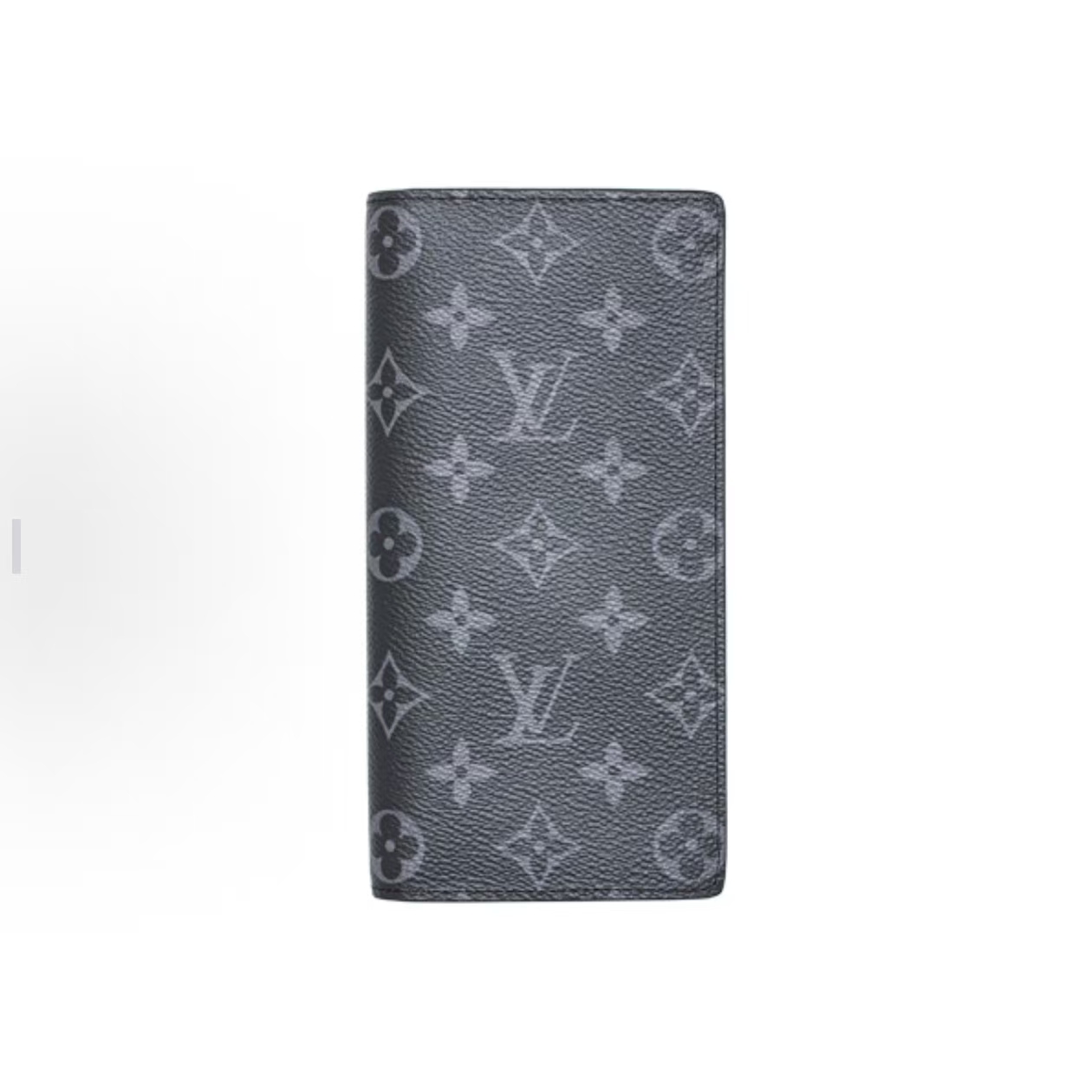 99新 LouisVuitton/路易威登 Lv黑老花折叠钱包/T95/赠钥匙扣