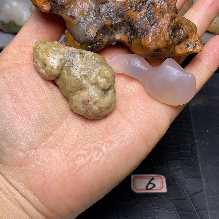 石***缘有机玻璃阿拉善戈壁石