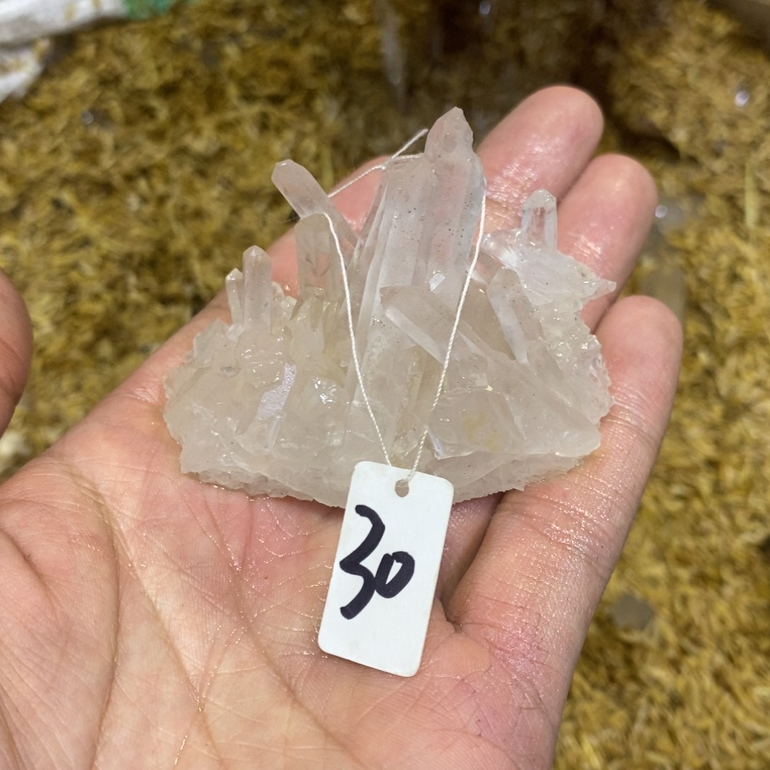 水晶水晶原石摆件未镶嵌