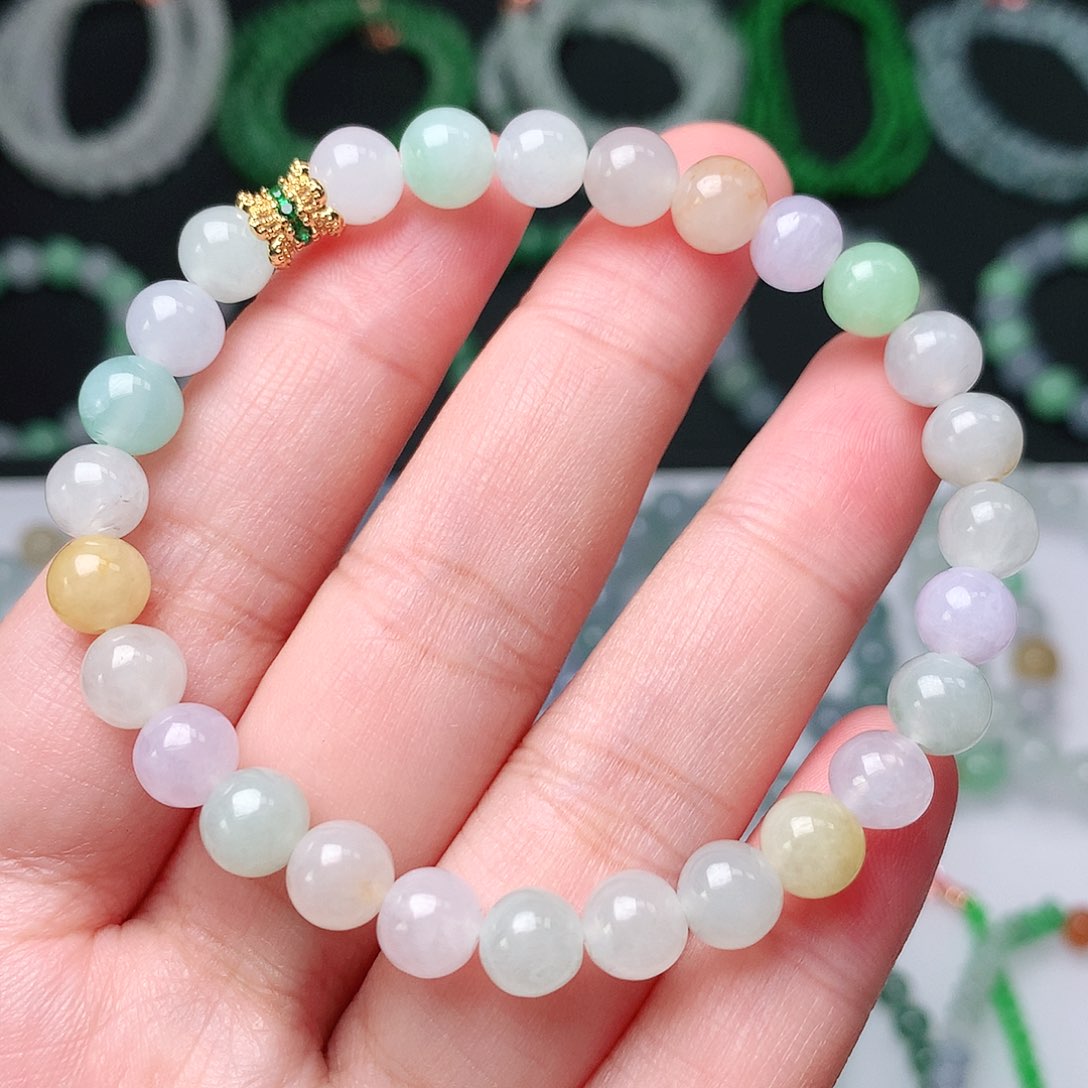 未镶嵌翡翠手链翡翠