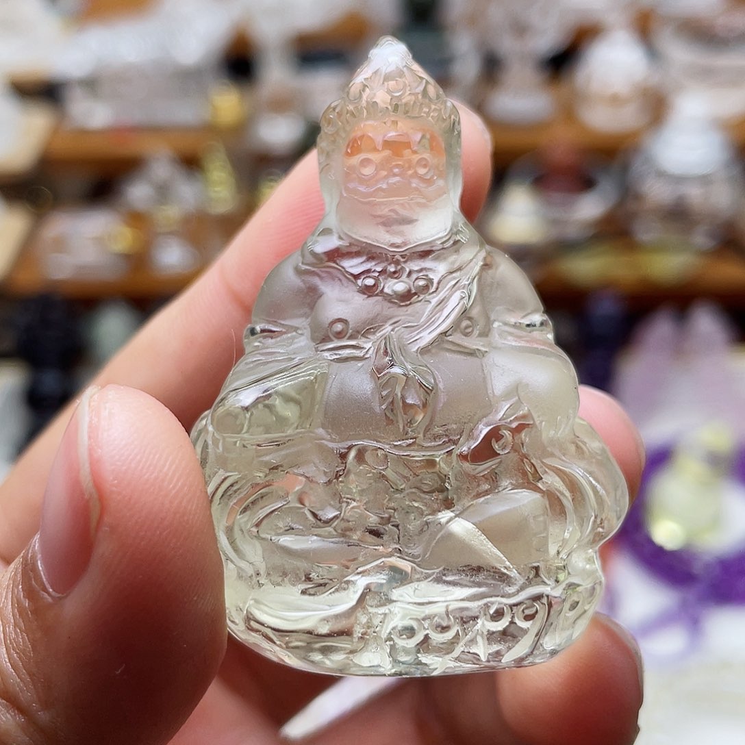 水晶颈饰未镶嵌吊坠