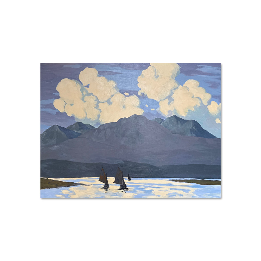 【云山渡】“90×120” No.1145/ 原创 丙烯手工装饰画
