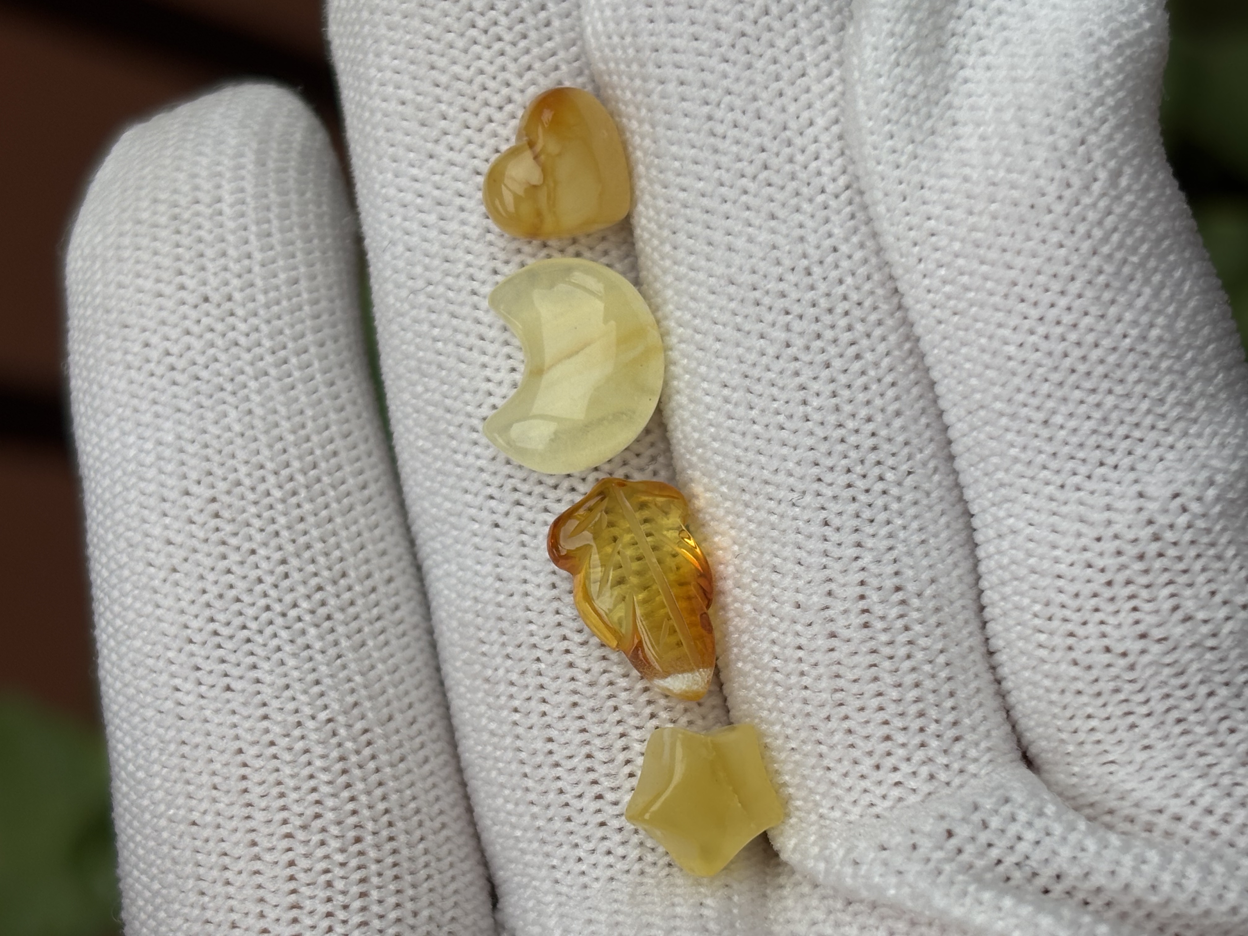5633天然蜜蜡琥珀配饰8~10mm