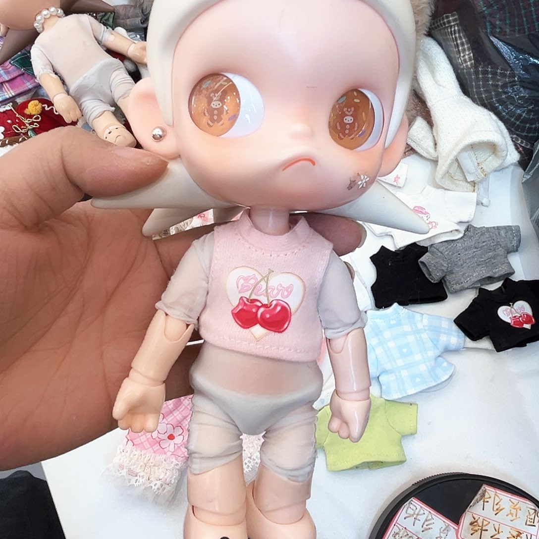 粉色樱桃印花新款